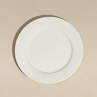 Тарелка фарфоровая десертная «City», d=15 см, белая