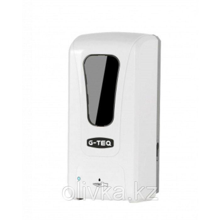 Дозатор автомат для жидкого мыла 8678, 1 л, пластик, белый - фото 1 - id-p113274709