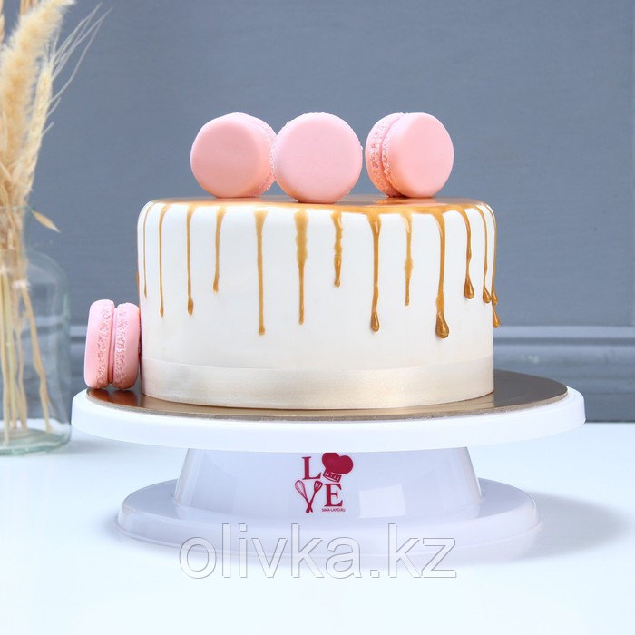 Подставка для торта вращающаяся Love, 28х7 см - фото 8 - id-p113265610