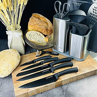 Набор ножей и кухонных принадлежностей Lenardi, на подставке, 15 предметов
