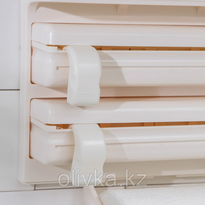 Органайзер для кухонных принадлежностей, 38,5×19×7,5 см, цвет бежевый - фото 6 - id-p113263857