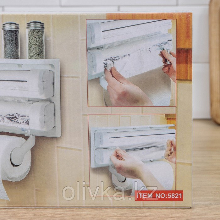 Органайзер для кухонных принадлежностей, 38,5×19×7,5 см, цвет бежевый - фото 9 - id-p113263857