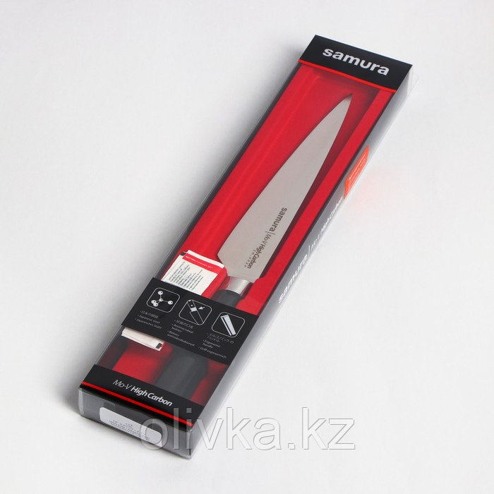 Нож кухонный Samura Mo-V, универсальный, лезвие 19,2 см - фото 5 - id-p113268054