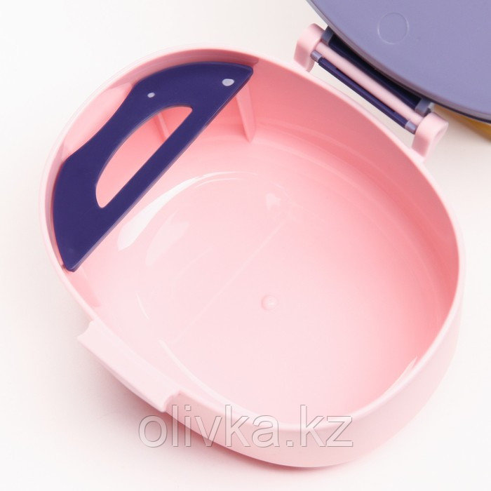 Контейнер для хранения детского питания 330 мл., цвет розовый - фото 5 - id-p113266460