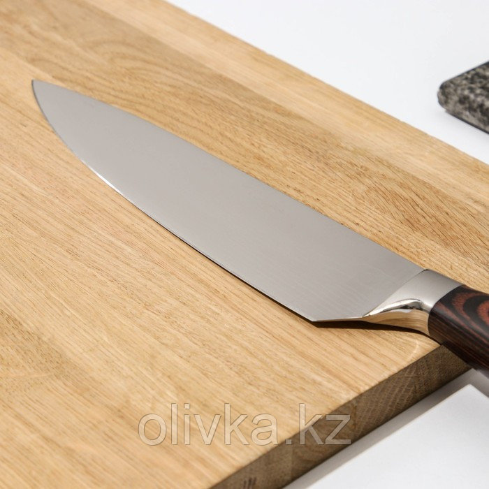 Нож Veral, шеф, 20,5 см, дамасская сталь - фото 3 - id-p113264707