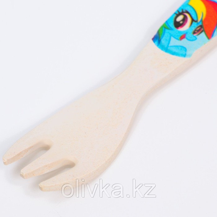 Вилка детская из бамбука "Искорка" My Little Pony - фото 4 - id-p113264708