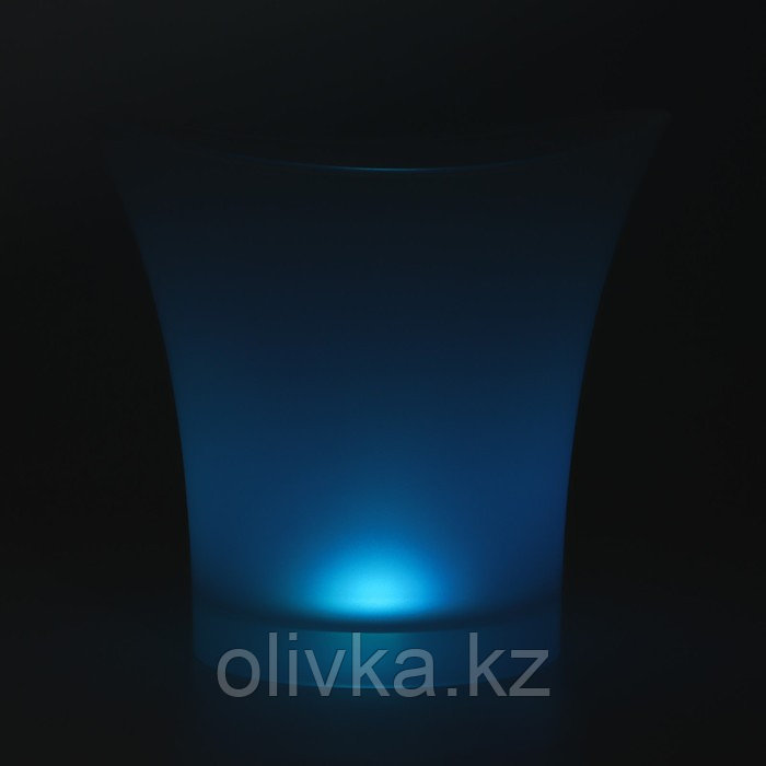 Ведёрко для льда с подсветкой Доляна, 24,5×23×23 см, на батарейках - фото 8 - id-p113264720
