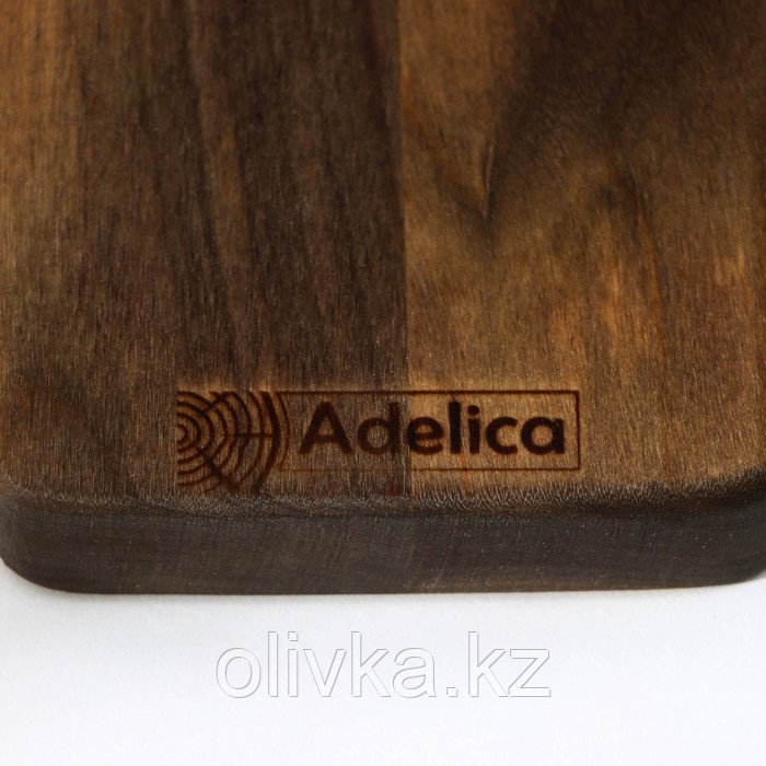 Подставка для столовых приборов Adelica, 23×8×1,8 см, окрашен в тёмный цвет, берёза - фото 5 - id-p113266494