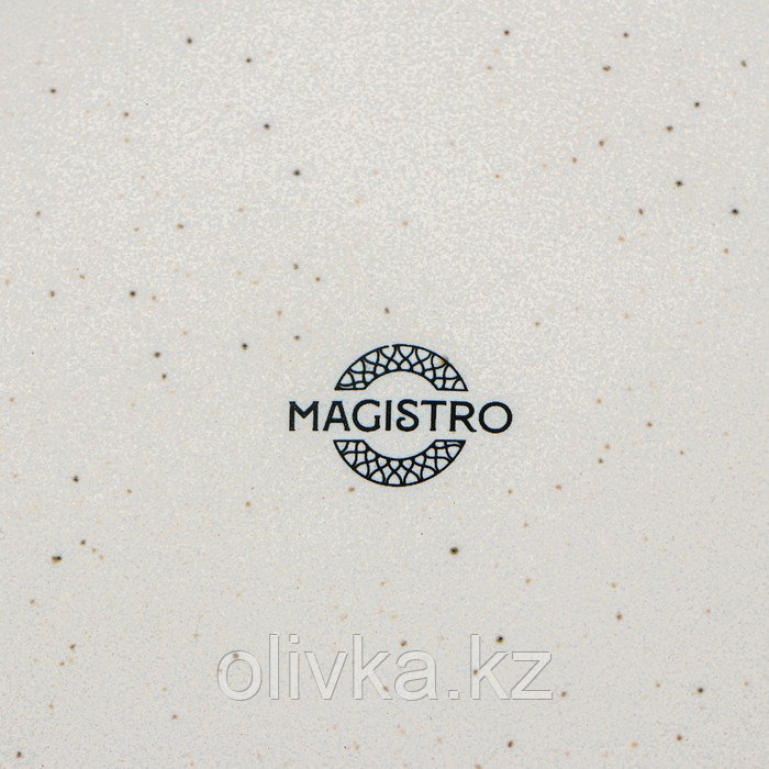Миска фарфоровая Magistro Urban, 260 мл, d=12 см, цвет белый с чёрным - фото 7 - id-p113267266