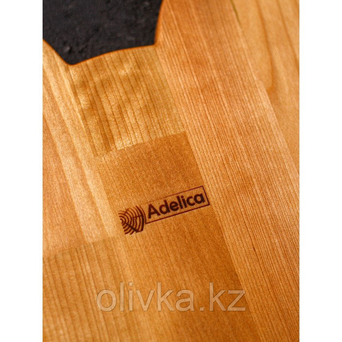 Менажница Adelica «Микки», 3 секции, 25×23×1,8 см, пропитана минеральным маслом, в подарочной коробке, берёза - фото 4 - id-p113276461
