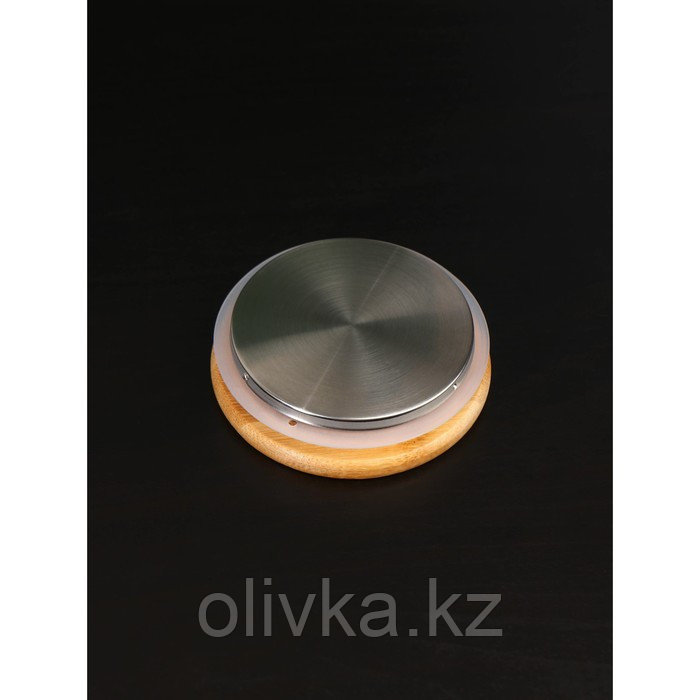Крышка для чайника BellaTenero «ЭКО», d=8,1 см (7 см), бамбук, металл - фото 3 - id-p113270974