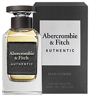 Abercrombie and Fitch Authentic man туалетная вода EDT 100 мл