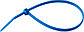 ЗУБР КС-С1 3.6 x 200 мм, нейлон РА66, кабельные стяжки синие, 100 шт, Профессионал (309070-36-200), фото 2
