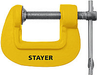 STAYER SG-25 25 мм, Чугунная струбцина G (3215-025)