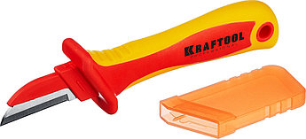 KRAFTOOL KN-1 1000В Диэлектрический нож электрика прямой (45401)