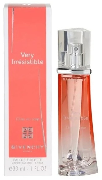 GIVENCHY Very Irresistible L`Eau en Rose туалетная вода EDT 30 мл - фото 1 - id-p112826302