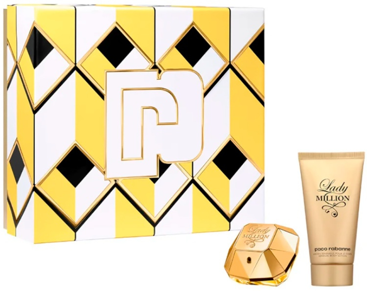 Paco Rabanne Lady Million парфюмерный набор 50 мл, для женщин