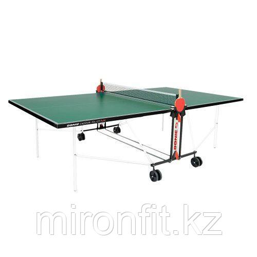 Теннисный стол DONIC OUTDOOR ROLLER FUN GREEN с сеткой 4мм - фото 1 - id-p113296504