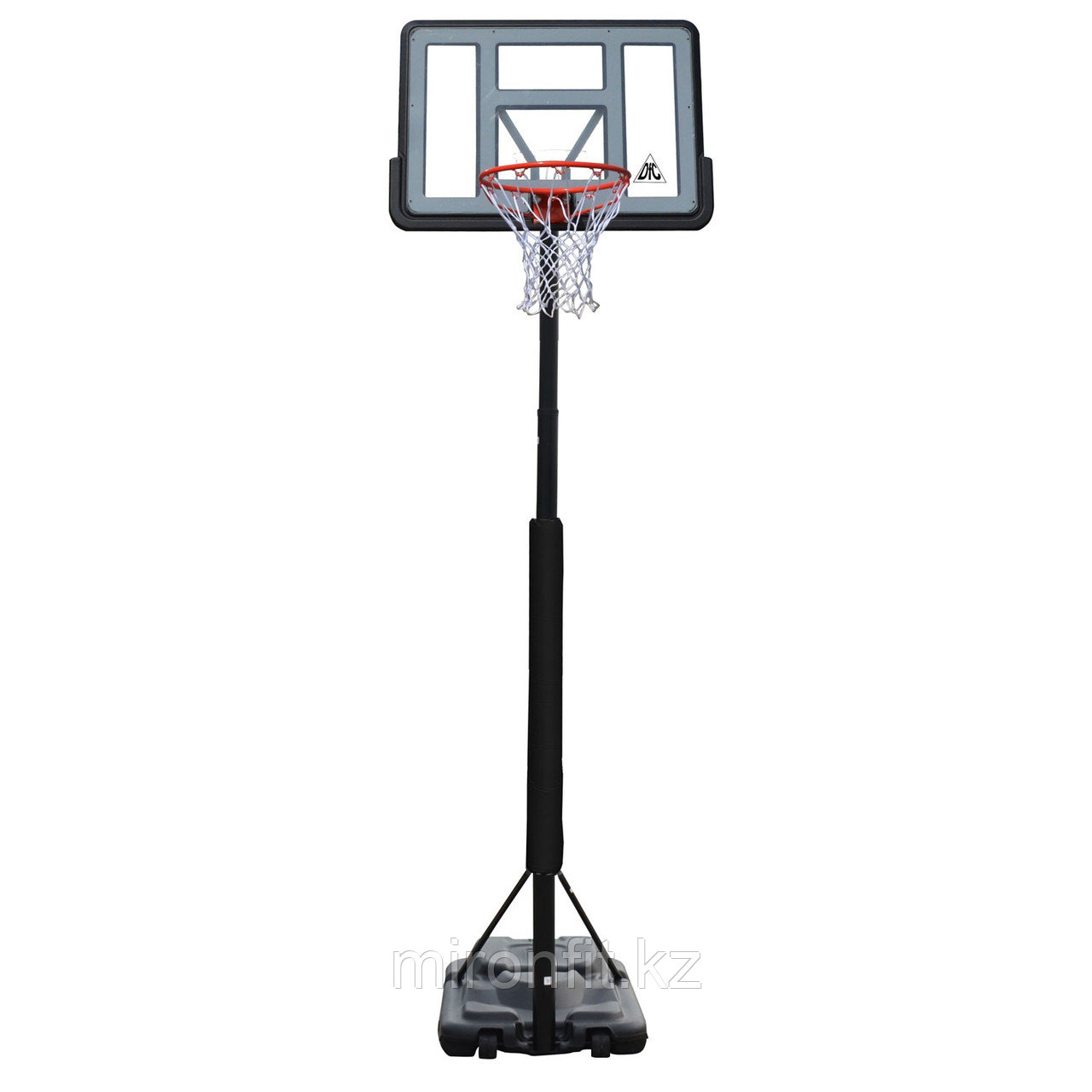 Баскетбольная мобильная стойка DFC STAND44PVC3 110x75cm ПВХ раздвиж.регулировка (STAND 4PVC3) - фото 1 - id-p113298136