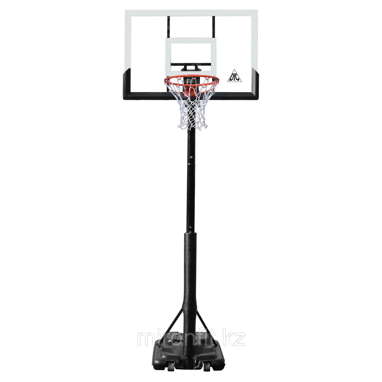Баскетбольная мобильная стойка DFC STAND48P 120x80cm поликарбонат - фото 1 - id-p113298137