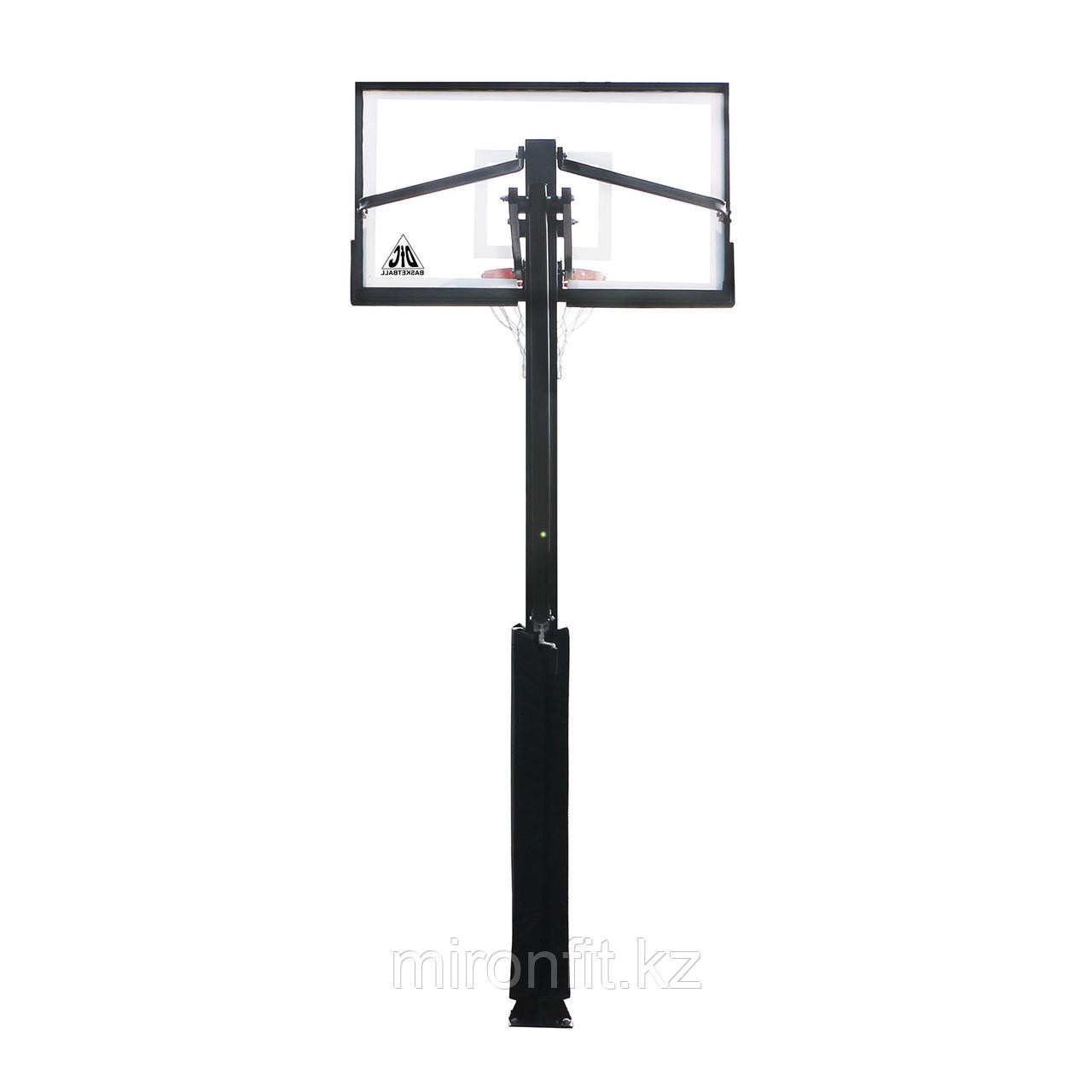 Баскетбольная стационарная стойка DFC ING54U 136х80см (четыре короба) - фото 4 - id-p113296621