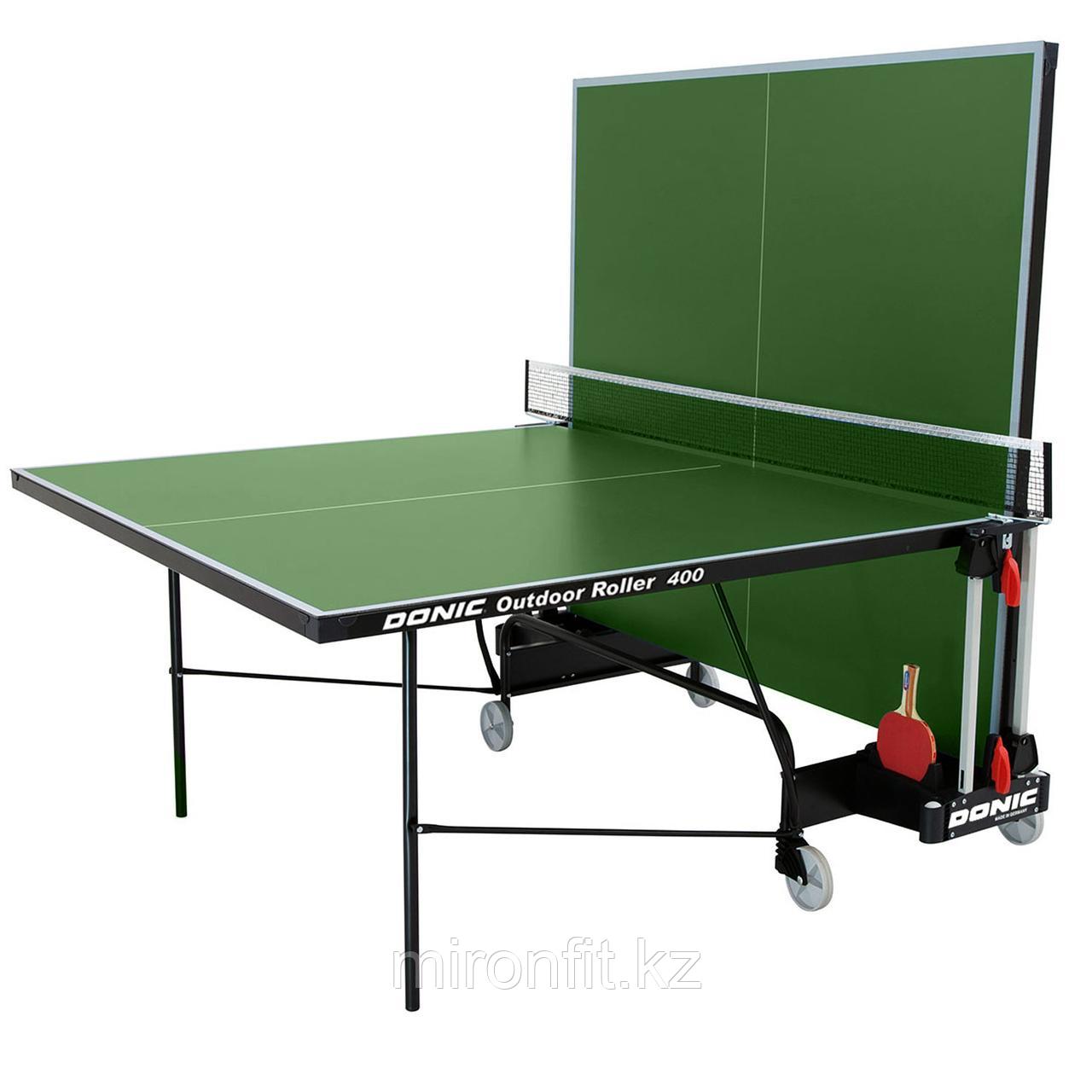 Теннисный стол DONIC OUTDOOR ROLLER 400 GREEN - фото 4 - id-p113296503