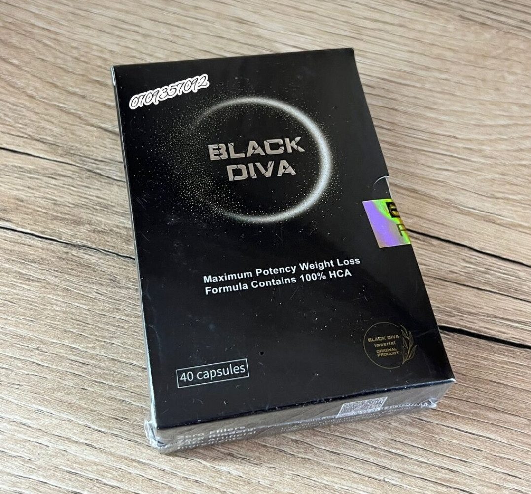 Чёрная дива Black Diva 40 капсул для похудения - фото 1 - id-p113298312