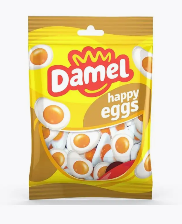 Мармелад  Яичница Happy Eggs 70гр HALAL /DAMEL Испания/ (6шт-упак)