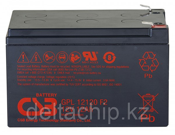 WBR GPL12120 F2 (151*98*93мм) Аккумулятор