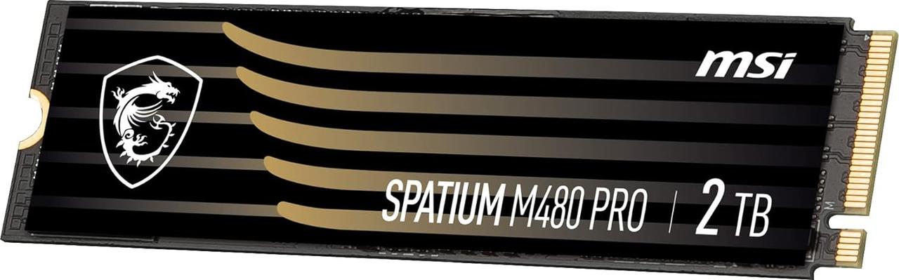 Твердотельный накопитель 2000Gb SSD MSI SPATIUM M480 PRO