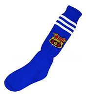 Футбольные детские гетры FCB Barselona, синие