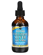 Natural Path Silver Wings, Коллоидное серебро, 500 ч/млн, 60 мл (2 жидких унции), фото 3