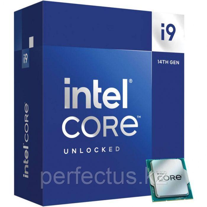 Процессор Intel Core i9-14900K 3.2GHz (6GHz Turbo boost), 24C/32T, (8xP/16xE), 36Mb, TDP125W, LGA1700, - фото 1 - id-p113301331