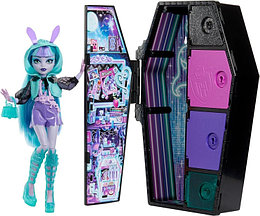 Кукла Monster High Twyla Doll Neon Frights, 29 см аксессуары в комплекте
