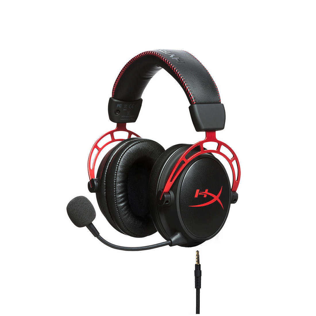 Наушники HyperX Cloud Alpha HX-HSCA-RD/EE (4P5L1AX#ARL) черный - фото 1 - id-p112717476