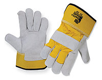 Спилковые комбинированные перчатки