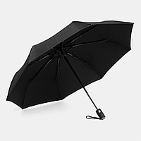 Автоматический ветрозащитный складной зонт Черный