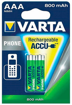 VARTA R2U Micro 1000mAh 1.2V-HR03/AAA (2шт)