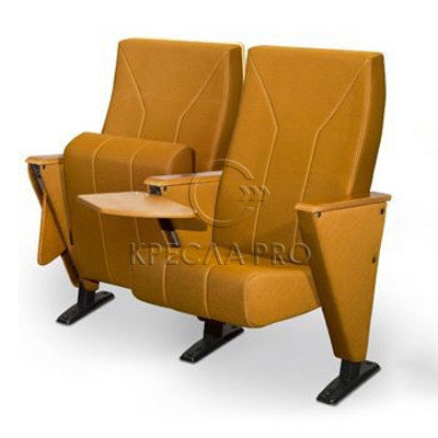Кресло для конференц залов и аудиторий НИМБУС (ДЛ-2000) со столиком-пюпитр убирающимся в стойку - фото 1 - id-p113306067