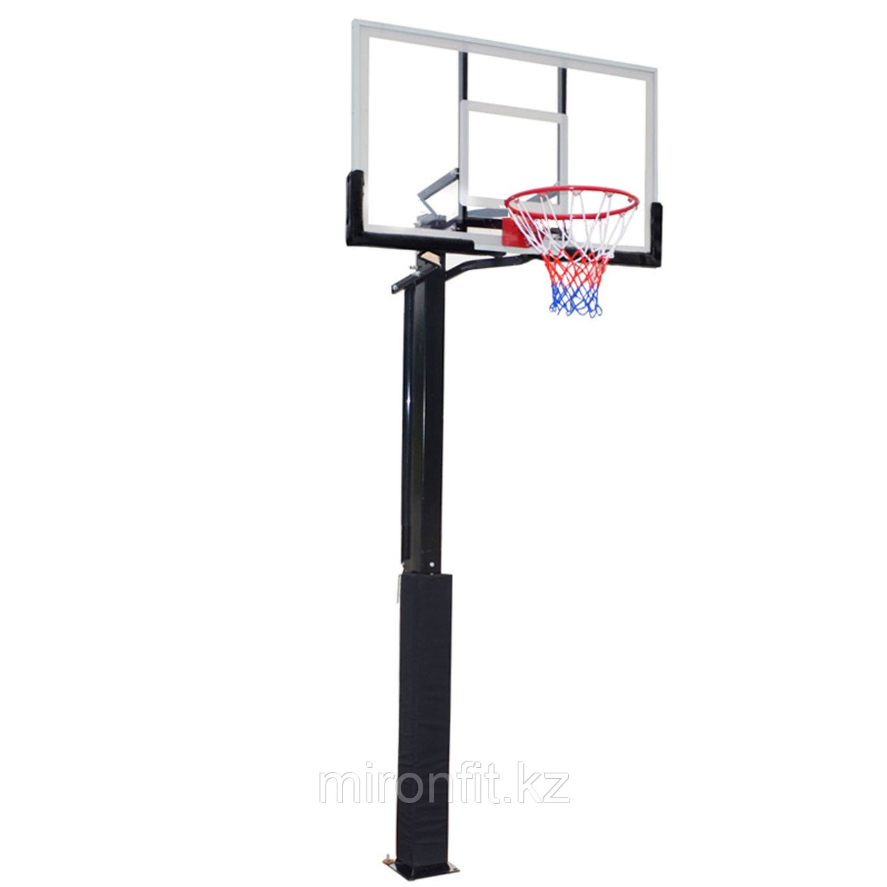 Баскетбольная стационарная стойка DFC ING50A 127x80cm акрил (три короба) - фото 1 - id-p113307493