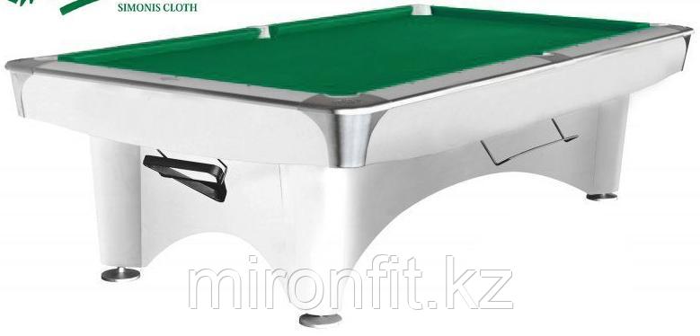 Бильярдный стол для пула «Dynamic III» 8 ф (белый) - фото 1 - id-p113307562