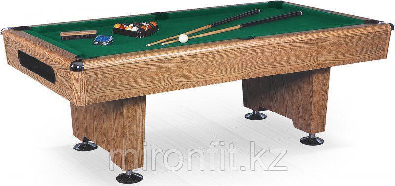 Бильярдный стол для пула «Eliminator» 7 ф (дуб) в комплекте, аксессуары + сукно - фото 1 - id-p113307568