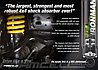 Toyota 4runner 285 амортизатор задний усиленный - IRONMAN 4X4 Foam Cell Pro heavy duty, фото 2