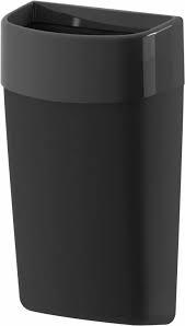Корзина для мусора BREEZ Myriad 6WB-W, настенная, черный 6WB-K - фото 1 - id-p113308045