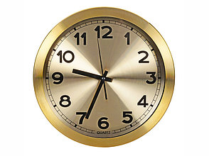 Часы настенные Кларк, золотистый, фото 2