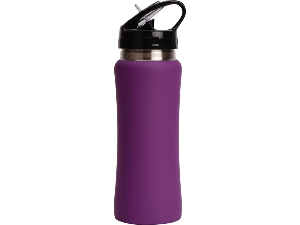Бутылка спортивная Коста-Рика 600мл, фиолетовый - фото 6 - id-p113308857