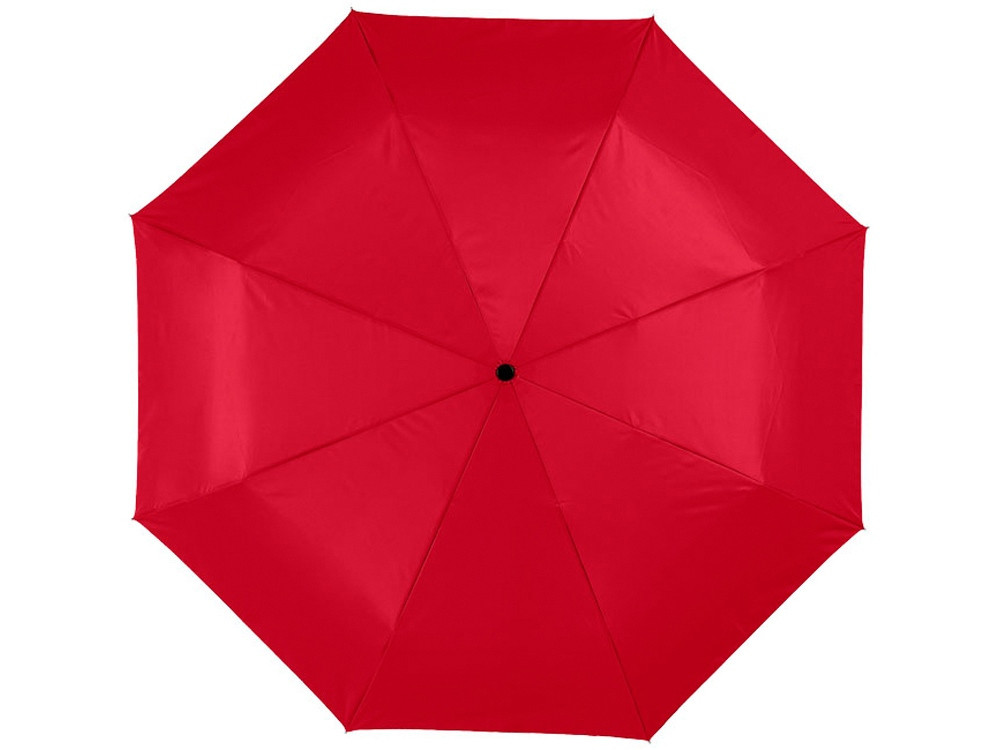 Зонт Alex трехсекционный автоматический 21,5, красный - фото 2 - id-p113308989