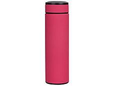 Термос Confident с покрытием soft-touch 420мл, розовый, фото 3