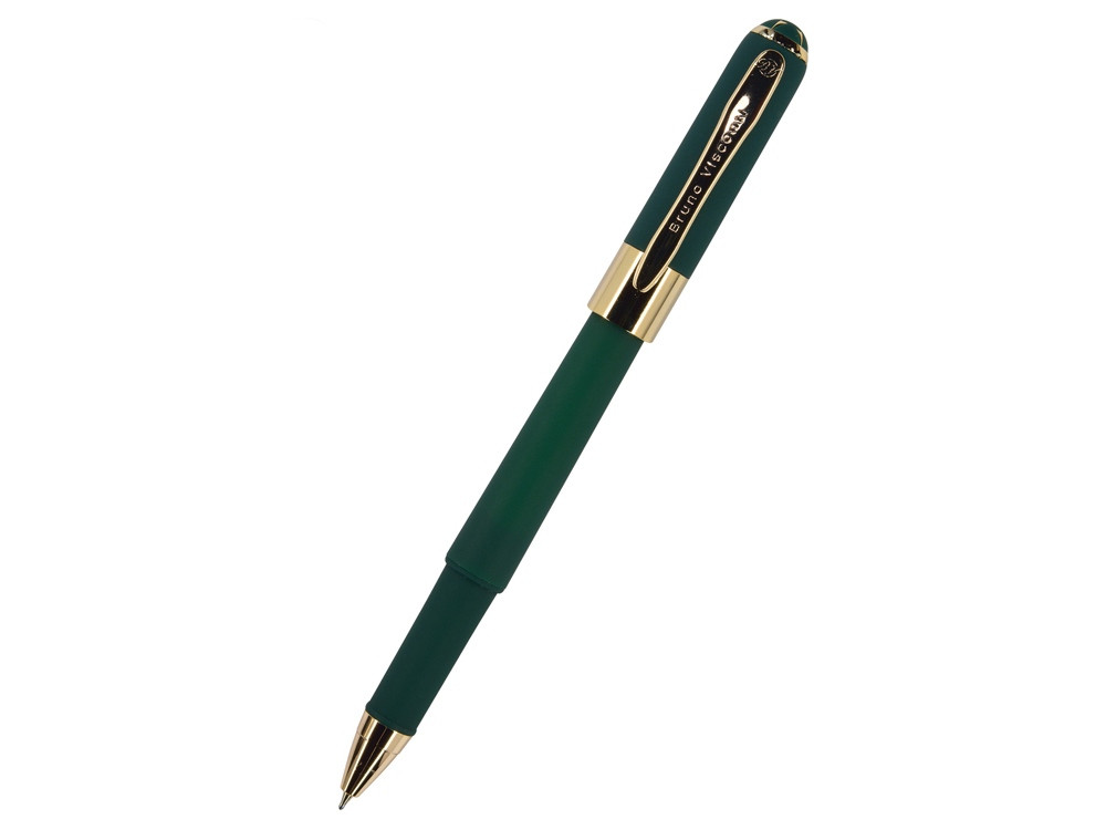 Ручка пластиковая шариковая Monaco, 0,5мм, синие чернила, зеленый - фото 1 - id-p113309564