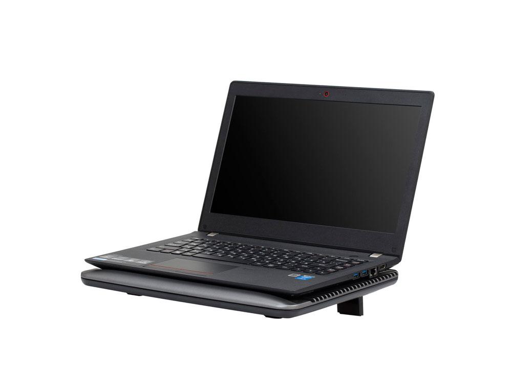 Охлаждающая подставка 5555 для ноутбуков до 15,6, серебристый - фото 3 - id-p113310046